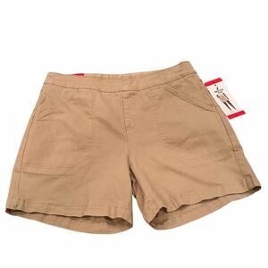 NWT Nautica Khaki Tan Chino Women’s Shirts Sz M